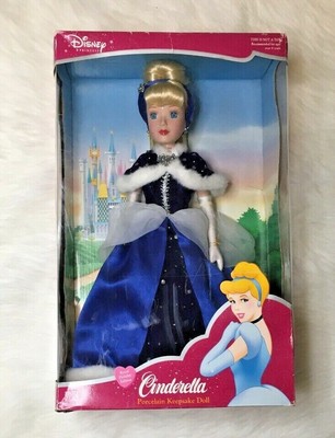 cinderella porcelain keepsake doll royal holiday edition